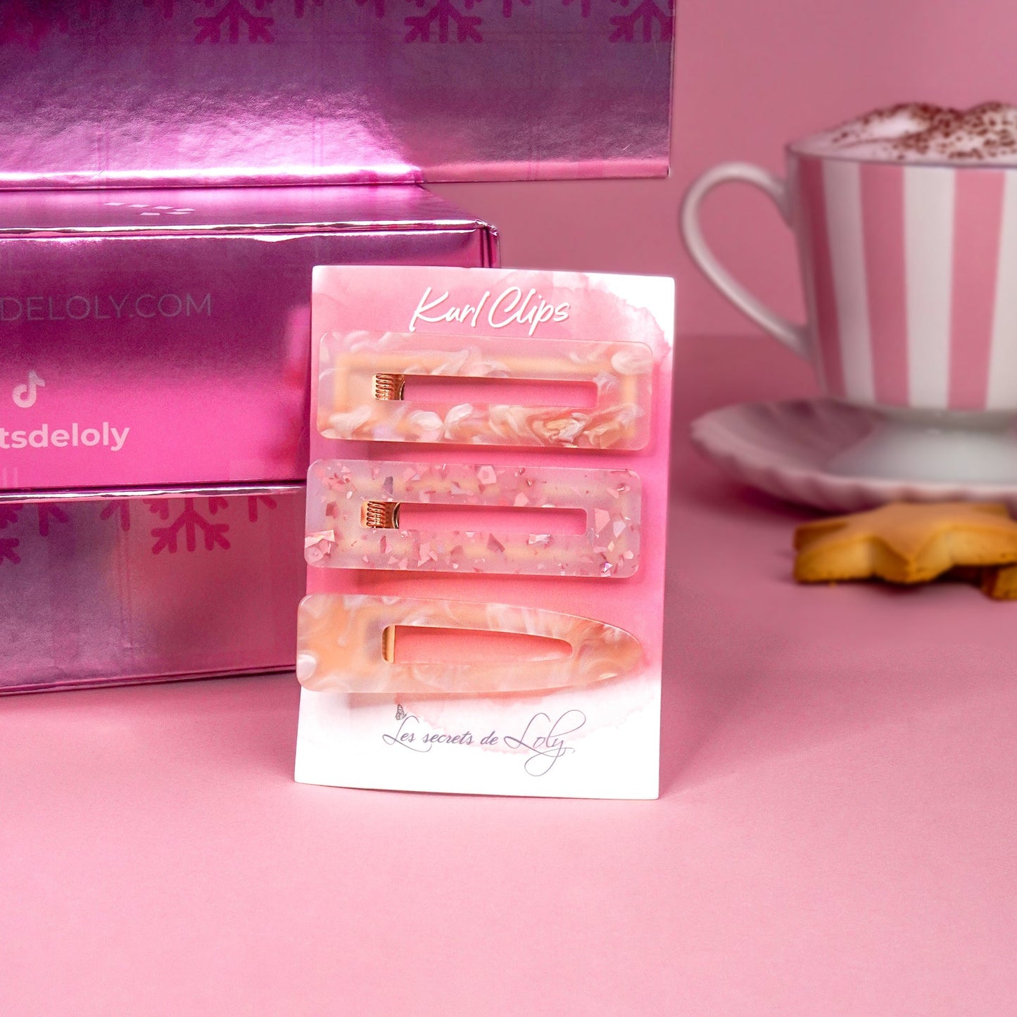 Kurl Clips - Trio de barrettes