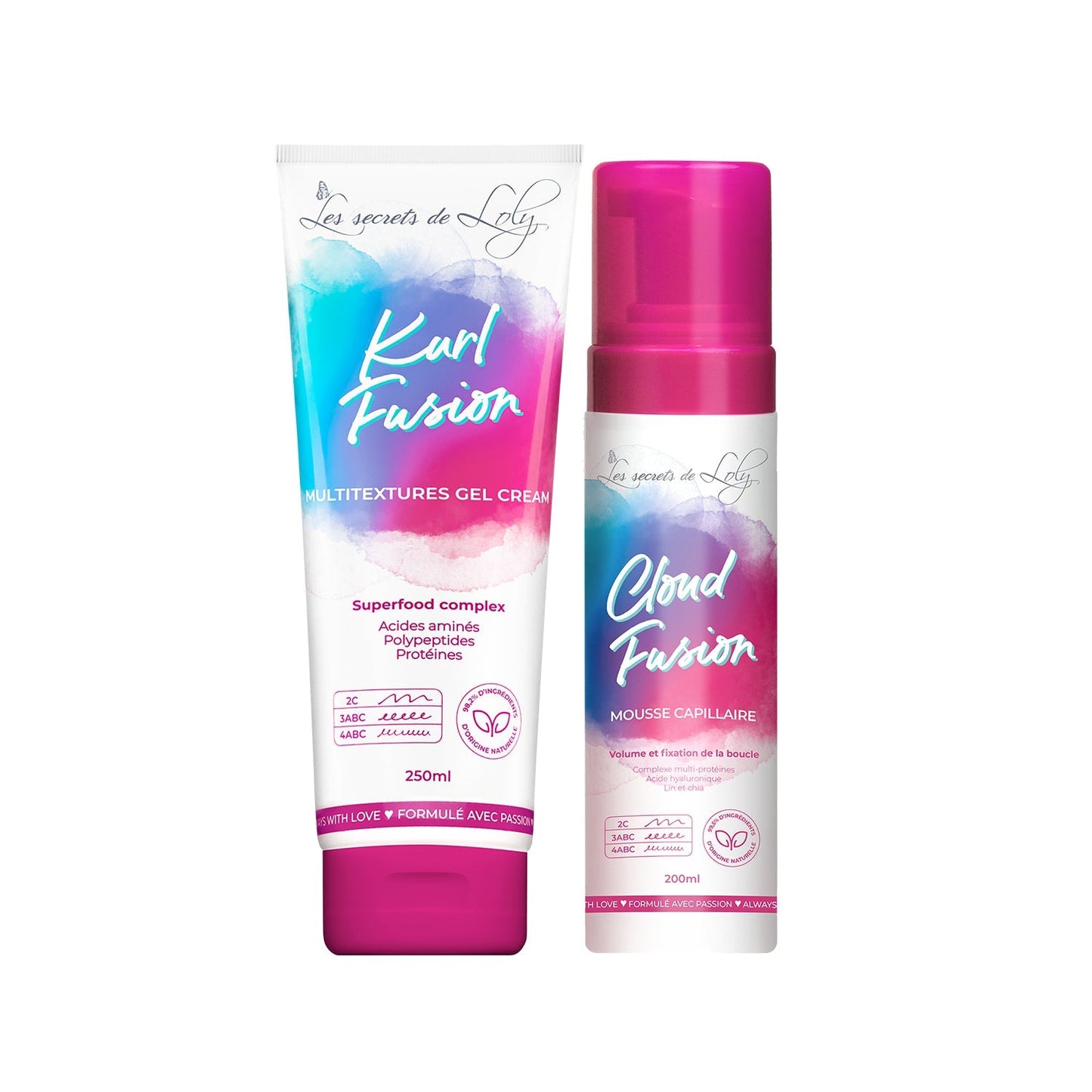Duo coiffants Fusion - Cheveux multi-texturés