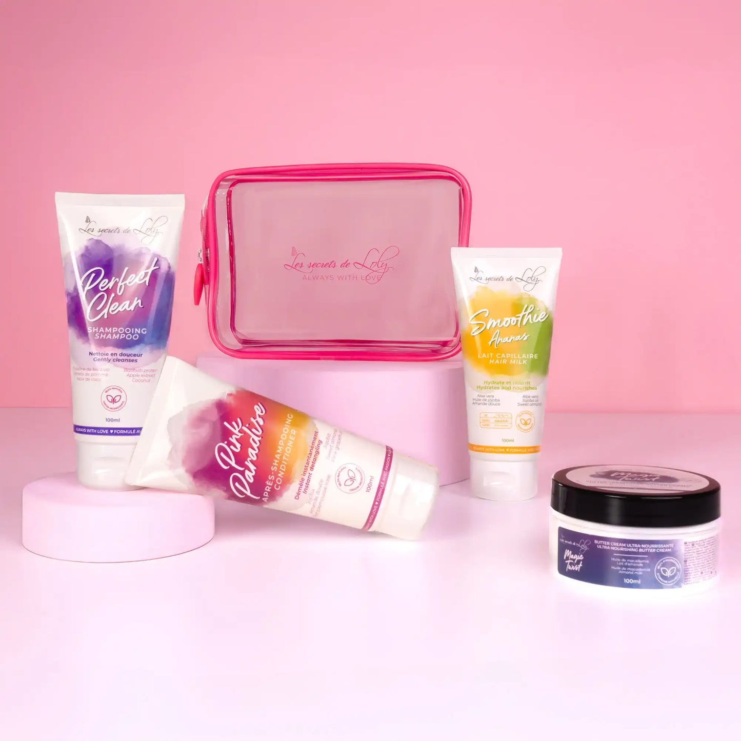 Trousse Cheveux Crépus - Format voyage