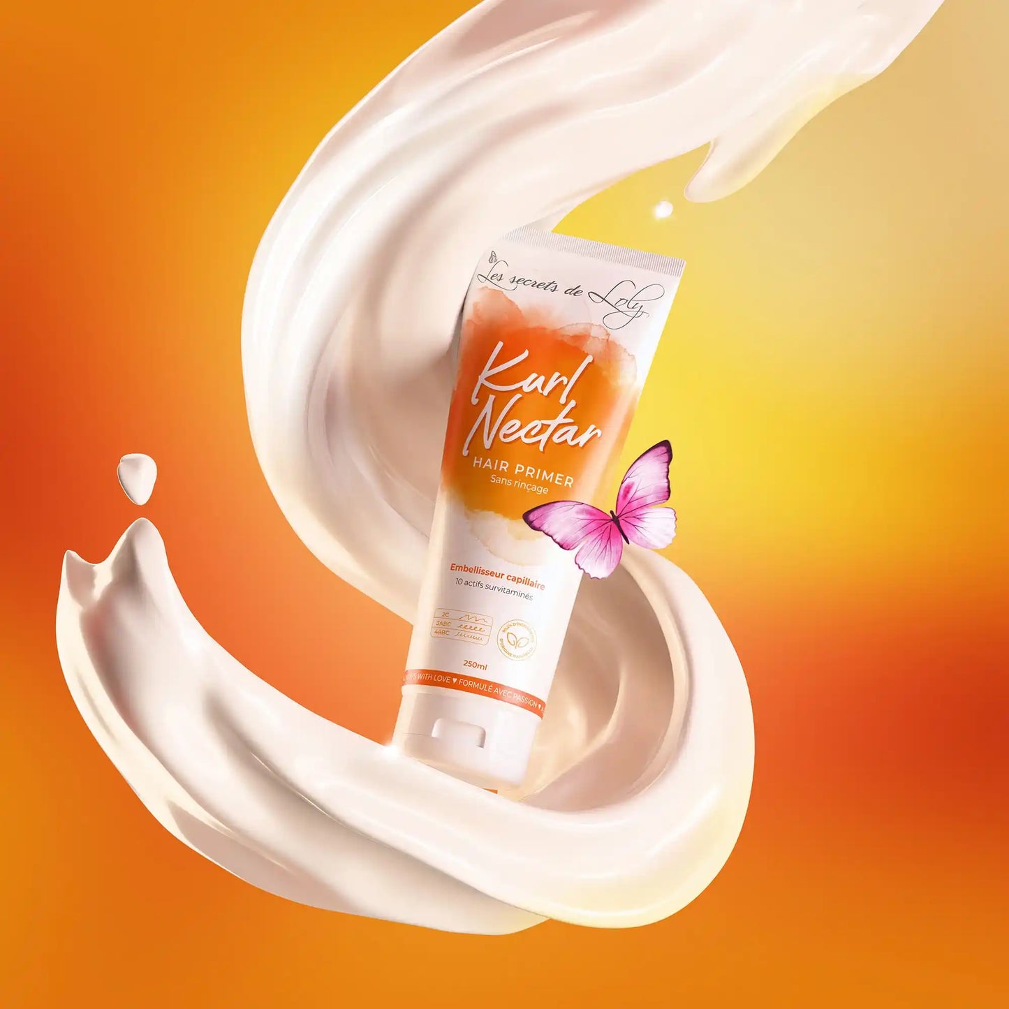 Kurl Nectar - Crème sans rinçage réparatrice et hydratante - 250ml